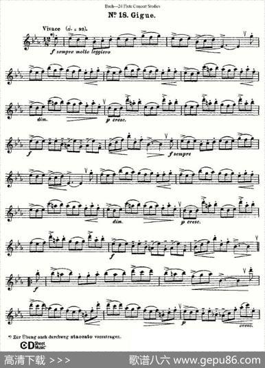 Bach-24FlutcConcertStudies之16—19（巴赫—24首长笛音乐会练习曲）|Bach（巴赫）