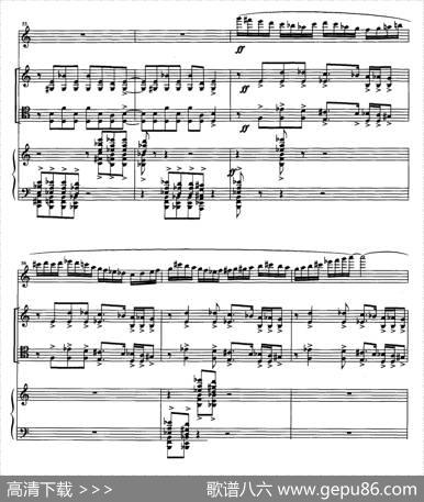 四重奏op．41（为小提琴、大提琴、单簧管与钢琴而作）|王西麟