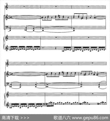 四重奏op．41（为小提琴、大提琴、单簧管与钢琴而作）|王西麟