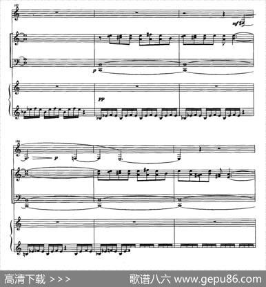 四重奏op．41（为小提琴、大提琴、单簧管与钢琴而作）|王西麟