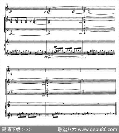 四重奏op．41（为小提琴、大提琴、单簧管与钢琴而作）|王西麟