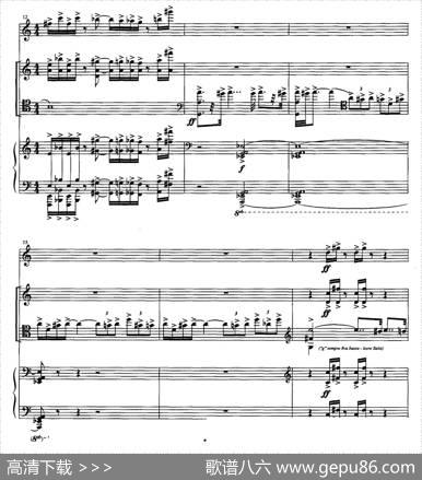 四重奏op．41（为小提琴、大提琴、单簧管与钢琴而作）|王西麟