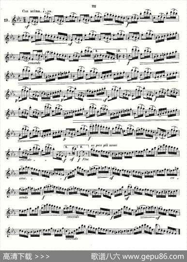 Andersenetudeop30之13—24（练习曲作品30号）|Andersen、（安德森）