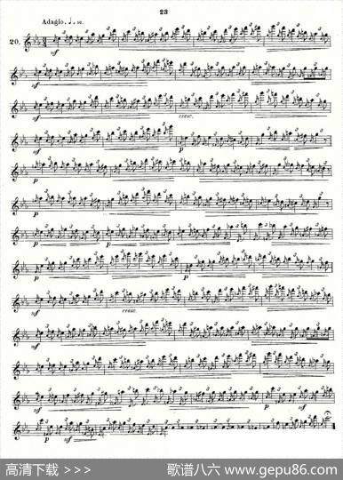 Andersenetudeop30之13—24（练习曲作品30号）|Andersen、（安德森）