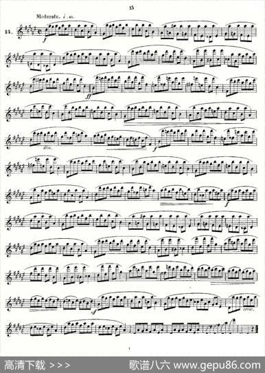 Andersenetudeop30之13—24（练习曲作品30号）|Andersen、（安德森）