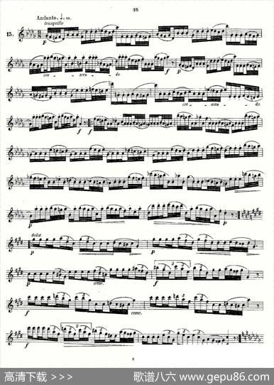 Andersenetudeop30之13—24（练习曲作品30号）|Andersen、（安德森）