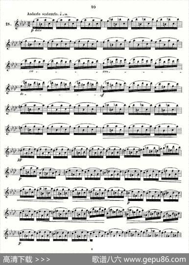 Andersenetudeop30之13—24（练习曲作品30号）|Andersen、（安德森）
