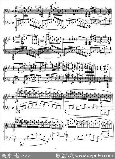 10首《前奏曲》之二（Rachmaninoff10Preludes,Op.23）|拉赫玛尼诺夫
