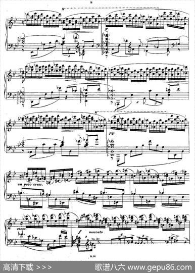 10首《前奏曲》之二（Rachmaninoff10Preludes,Op.23）|拉赫玛尼诺夫