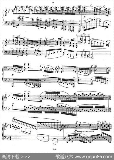 10首《前奏曲》之二（Rachmaninoff10Preludes,Op.23）|拉赫玛尼诺夫