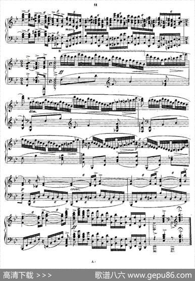 10首《前奏曲》之二（Rachmaninoff10Preludes,Op.23）|拉赫玛尼诺夫