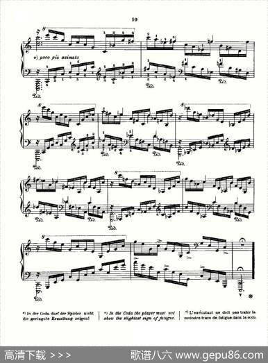肖邦《练习曲》Fr.ChopinOp.10No1-1|Godowsky改编