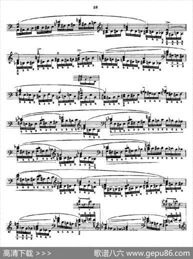 肖邦《练习曲》Fr.ChopinOp.10No2-1|Godowsky改编
