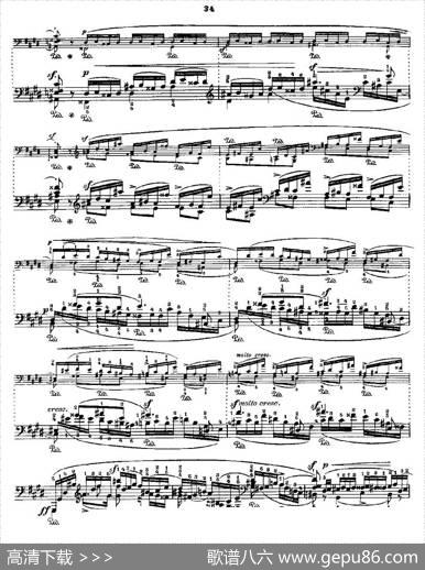 肖邦《练习曲》Fr.ChopinOp.10No4|Godowsky改编