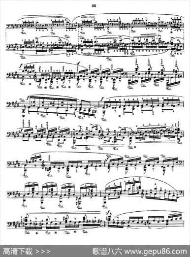肖邦《练习曲》Fr.ChopinOp.10No4|Godowsky改编