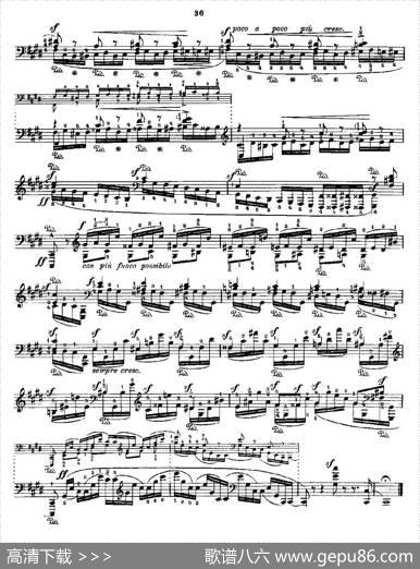 肖邦《练习曲》Fr.ChopinOp.10No4|Godowsky改编