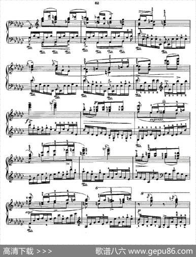 肖邦《练习曲》Fr.ChopinOp.10No5-5|Godowsky改编
