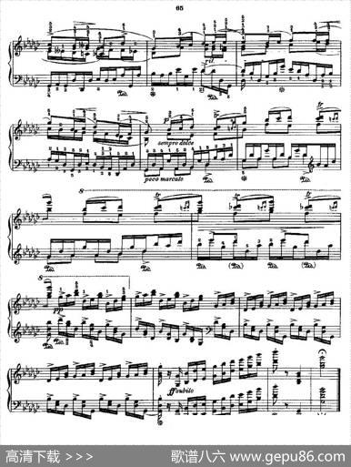 肖邦《练习曲》Fr.ChopinOp.10No5-5|Godowsky改编