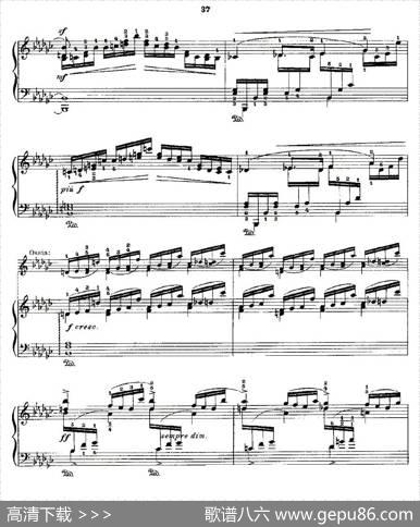 肖邦《练习曲》Fr.ChopinOp.10No8-2|Godowsky改编