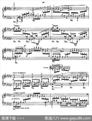 肖邦《练习曲》Fr.ChopinOp.10No8-2|Godowsky改编