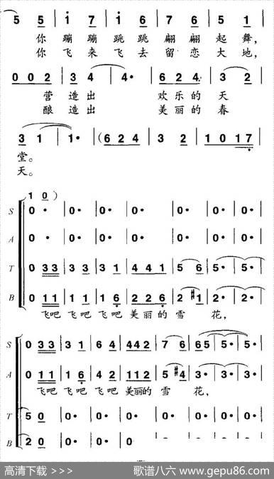 飞吧，快乐的雪花 - 刘松林|刘松林