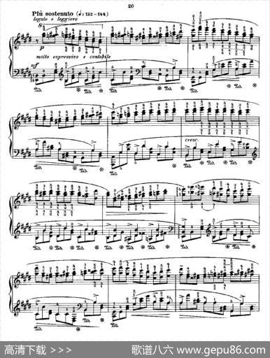 肖邦《练习曲》Fr.ChopinOp.25No5-1|Godowsky改编