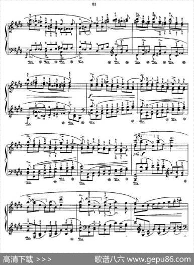 肖邦《练习曲》Fr.ChopinOp.25No5-1|Godowsky改编