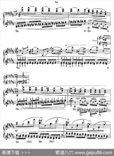 肖邦《练习曲》Fr.ChopinOp.25No6|Godowsky改编