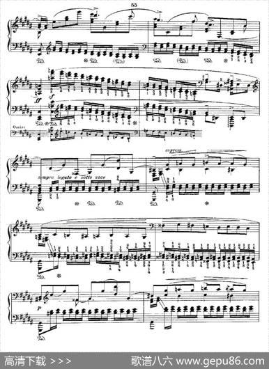 肖邦《练习曲》Fr.ChopinOp.25No6|Godowsky改编
