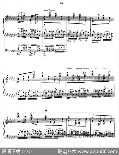 肖邦《练习曲》Fr.ChopinOp.25No9-1|Godowsky改编