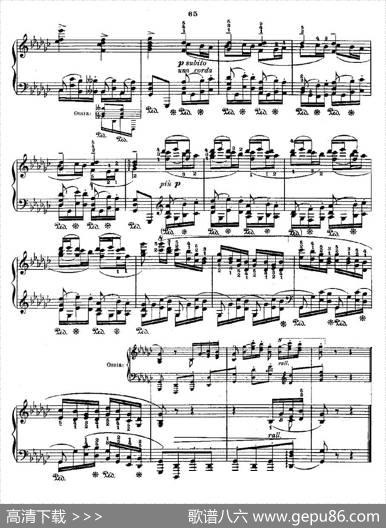 肖邦《练习曲》Fr.ChopinOp.25No9-1|Godowsky改编