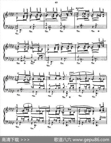 肖邦《练习曲》Fr.ChopinOp.25No9-2|Godowsky改编