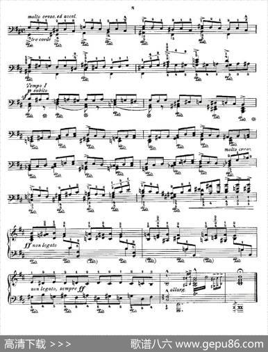 肖邦《练习曲》Fr.ChopinOp.25No10|Godowsky改编