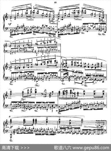 肖邦《练习曲》Fr.ChopinOp.25No11|Godowsky改编