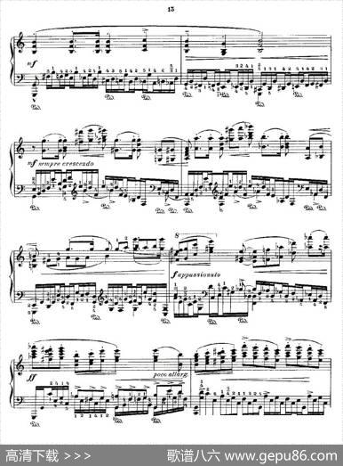 肖邦《练习曲》Fr.ChopinOp.25No11|Godowsky改编