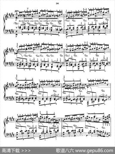 肖邦《练习曲》Fr.ChopinNo2-1|Godowsky改编
