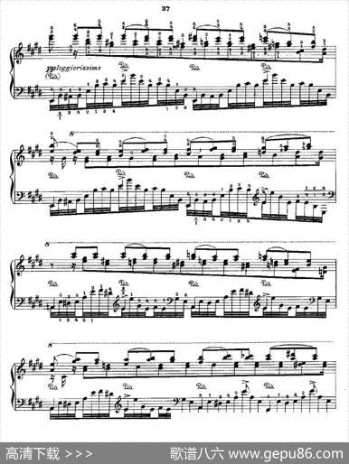 肖邦《练习曲》Fr.ChopinNo2-1|Godowsky改编