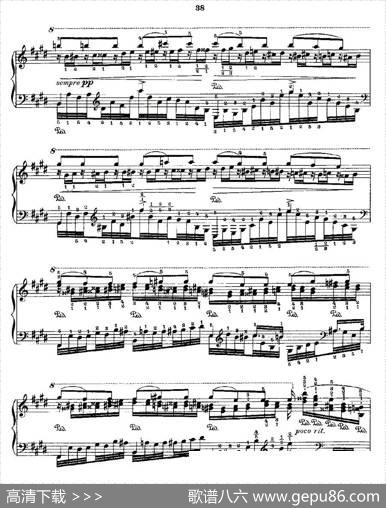 肖邦《练习曲》Fr.ChopinNo2-1|Godowsky改编