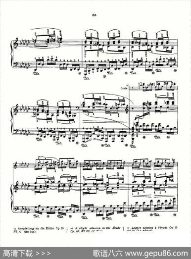 肖邦《练习曲》Fr.ChopinOp.10No5&Op.25No9|Godowsky改编