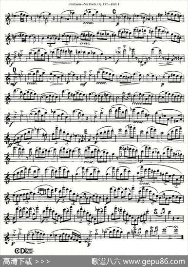 SixDuets,Op.137之一（二重奏六首作品137号）|Furstenau、福斯特劳