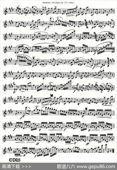 SixDuets,Op.137之六（二重奏六首作品137号）|Furstenau、福斯特劳