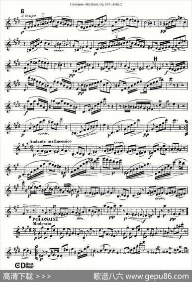SixDuets,Op.137之六（二重奏六首作品137号）|Furstenau、福斯特劳