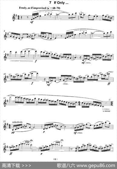 IfOnly（12首现代风格练习曲之7）|James、Rae
