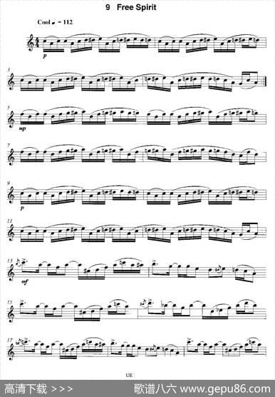 FreeSpirit（12首现代风格练习曲之9）|James、Rae