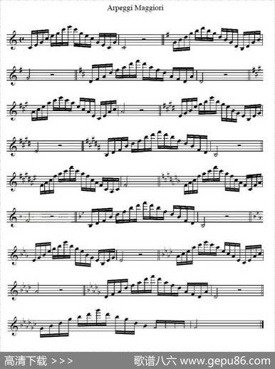 ArpeggiMaggiori