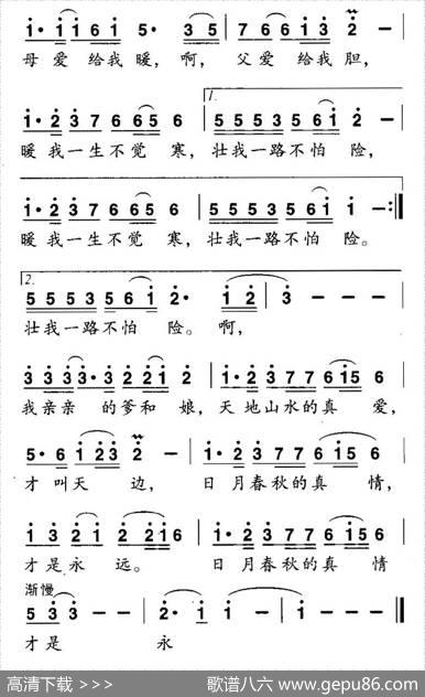 母爱，父爱 - 李涛|张丹