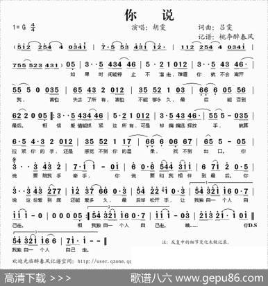 你说（吕雯词曲） - 吕雯|吕雯