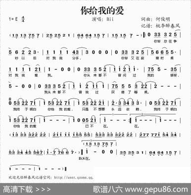 你给我的爱 - 何俊明|何俊明