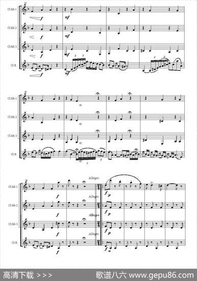 查尔达斯舞曲（四重奏）|Czardas