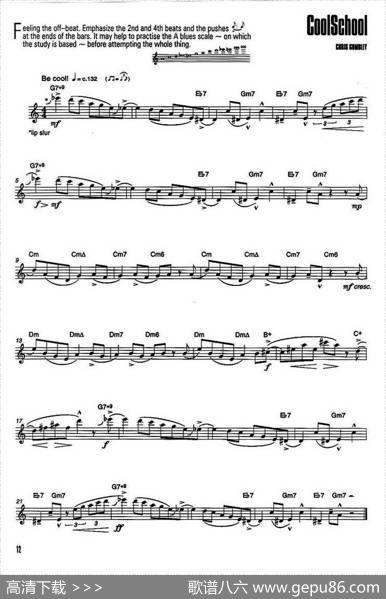 coolschool-16首爵士练习曲